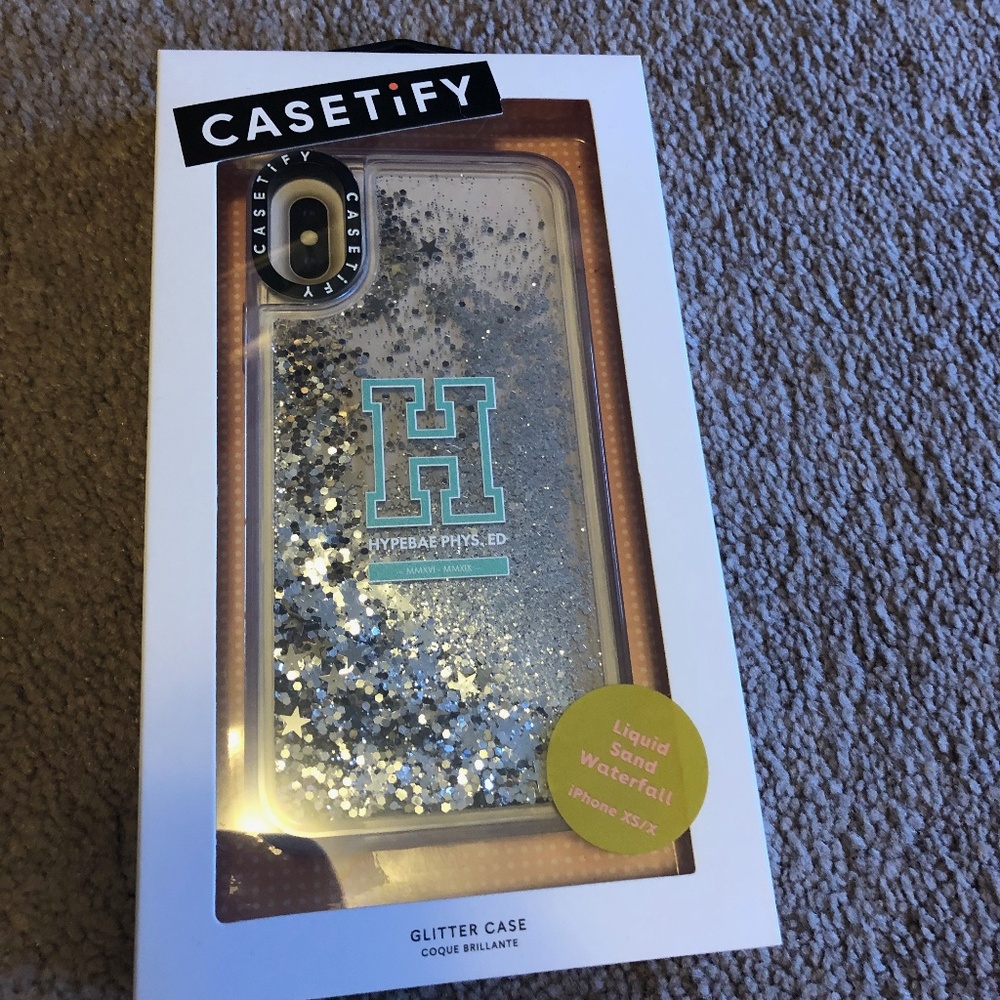 CASETIFY glitter Case iPhone X Xs